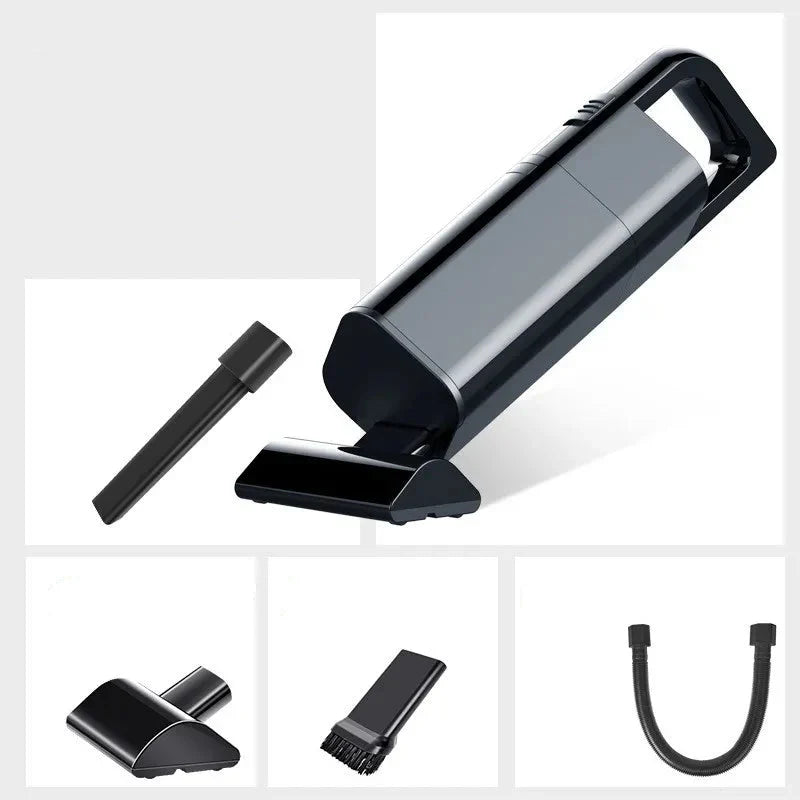 Cordless Handheld Vacuum - Battery-Powered Mini Vacuum for Car and Sofa