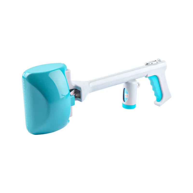 Convenient Dog Waste Grabber with Stand and One-Handed Use