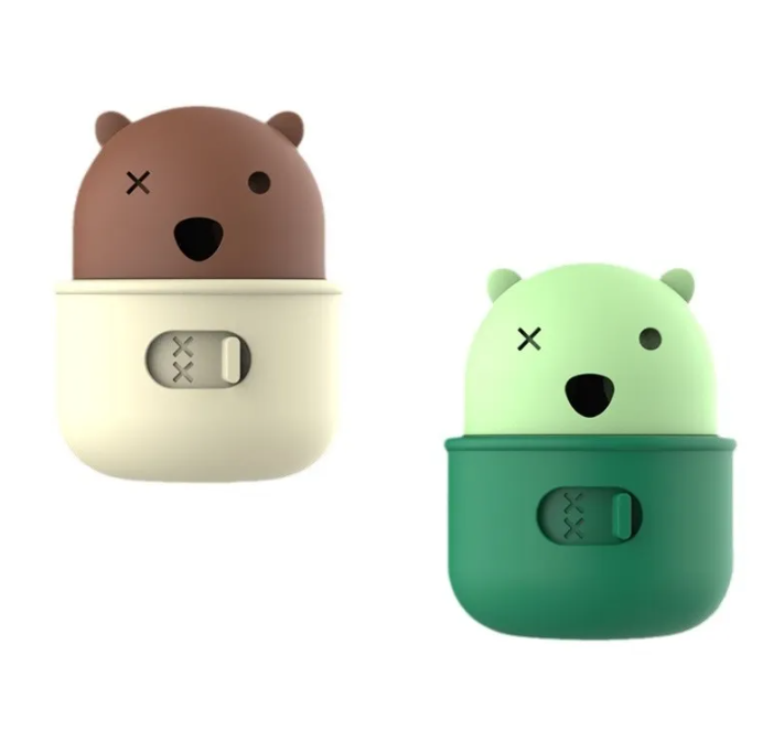 Interactive Dog Toys - Bear Shape with Click Mechanism for Dogs