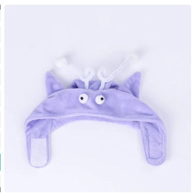 Cat Hat with Pendant - Fun Animal Costume for Cats with Toys