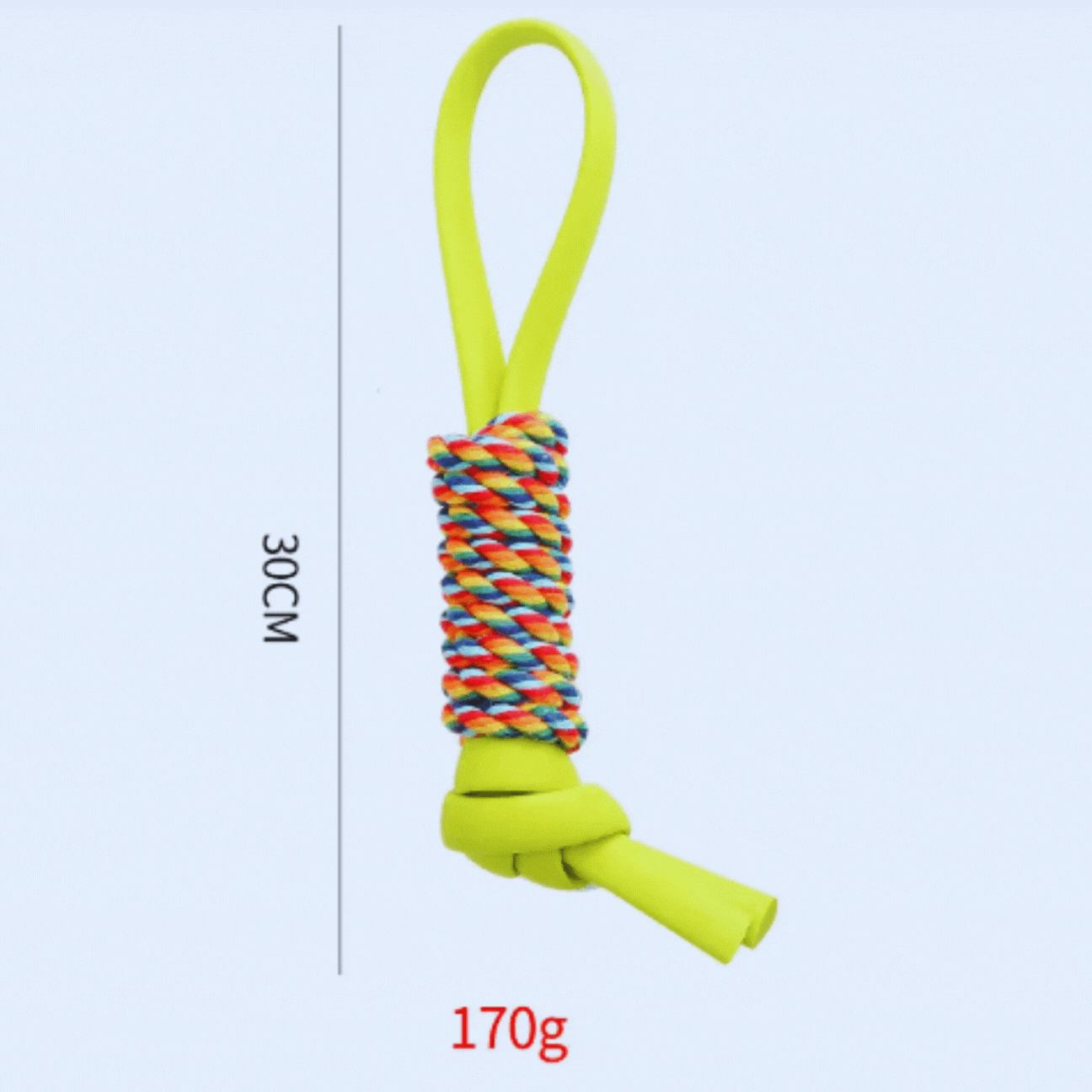 Dog Rope Toys – Colorful Tug and Chew Rope for Play