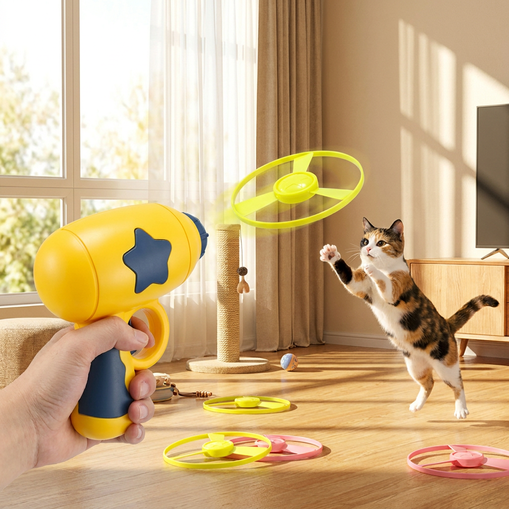 Pet Flying Disc Launcher