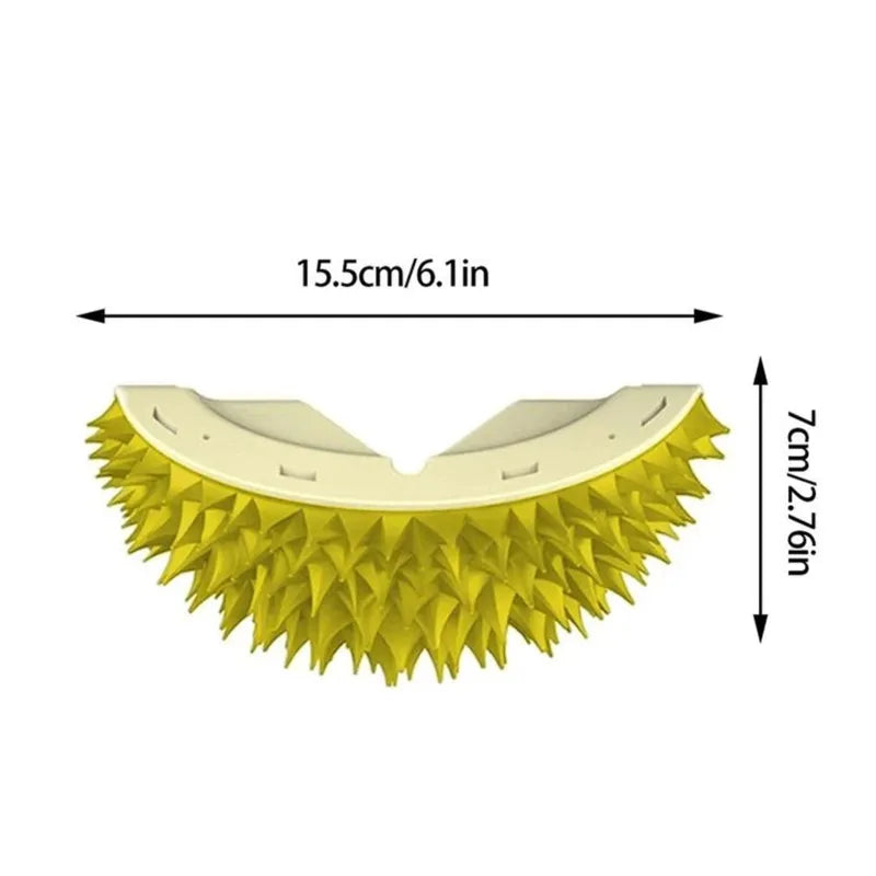 Cat Grooming Brush – Bionic Design with Soft-Tipped Needles for Coat Care
