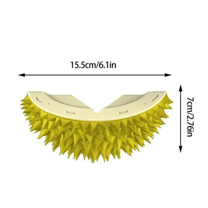 Cat Grooming Brush – Bionic Design with Soft-Tipped Needles for Coat Care