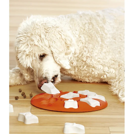 Dog Intelligence Toys - Interactive Puzzle Game for Dogs with Treat Hiding Compartments