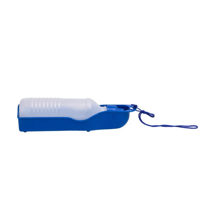 Portable Dog Water Bottle with Built-In Bowl – Perfect for On-the-Go