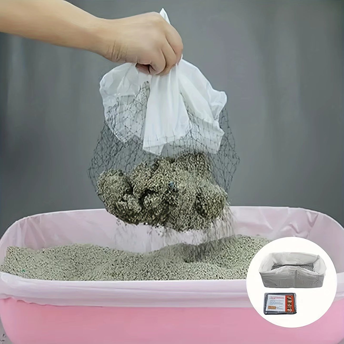 10Pcs Reusable Litter box Liner,