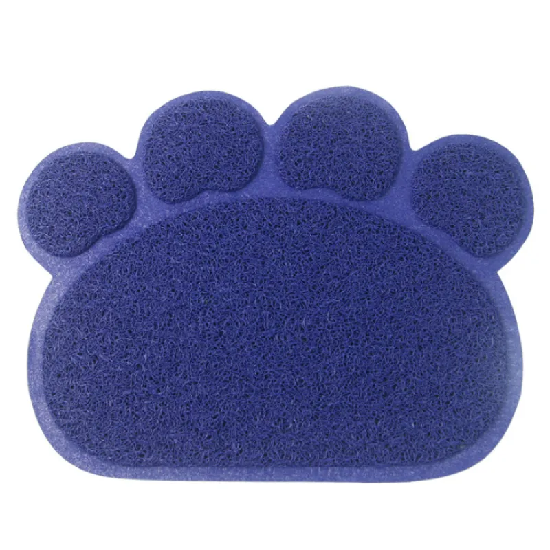 Paw-Shaped Cat Litter Mat for Clean Floors and Less Mess