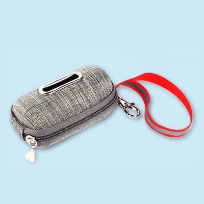 Practical Dog Waste Bag Holder - Compact Storage with Carrying Handle