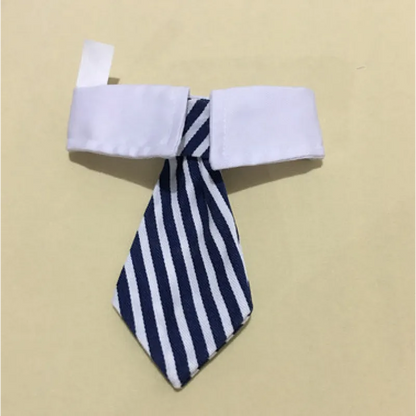 Elegant Pet Collar with Bow Tie for Dogs and Cats