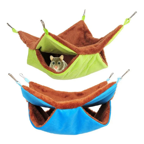 Soft Fabric Cat Hammock - A Comfortable Nest for Small Animals