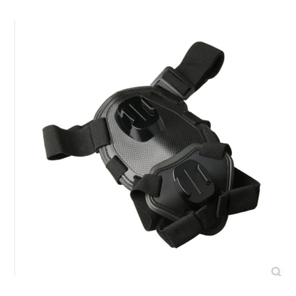 Action Camera Harness for Dogs with Chest and Back Mount Support