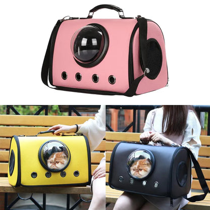 Pet Carrier for Cats and Small Dogs - With Window and Ventilation