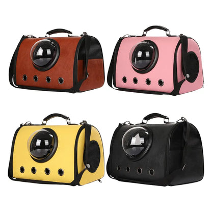 Pet Carrier for Cats and Small Dogs - With Window and Ventilation