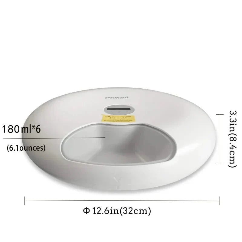 Automatic Pet Bowl – Digital Food Dispenser in Various Colours
