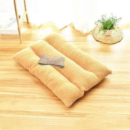 Soft Fleece Dog Cushion for Maximum Comfort