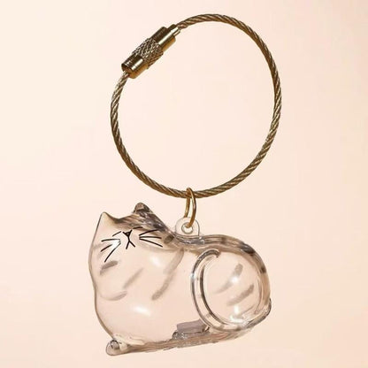 Forever Paw Pet Hair Keepsake Capsule Keychain 6 Pack