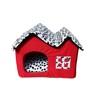 Cat House with Window Design for a Comfortable Retreat