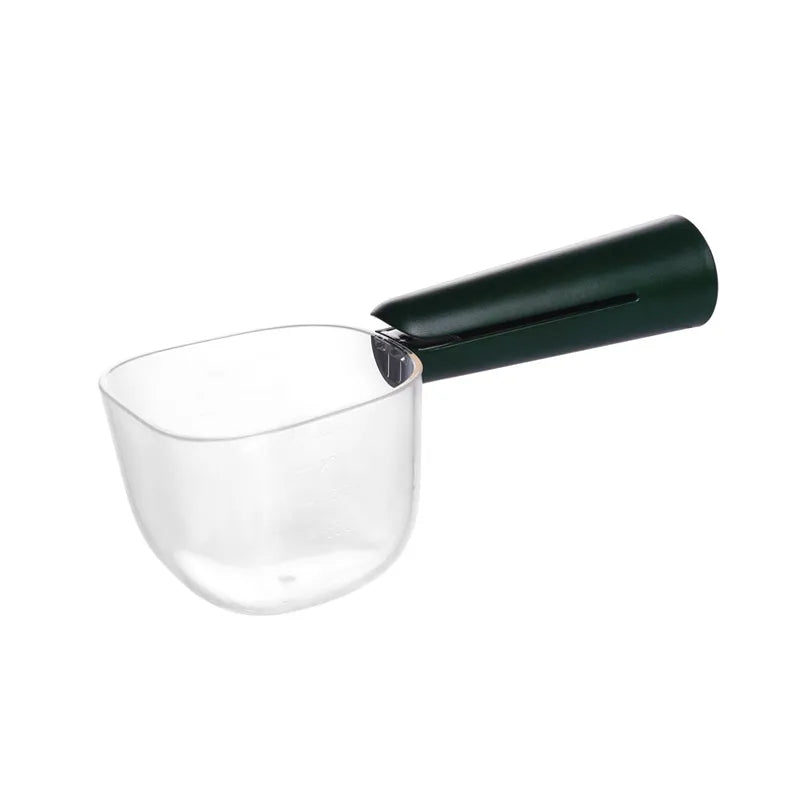 Measuring Scoop for Dry Food and Rice with Ergonomic Handle and Measurement Scale