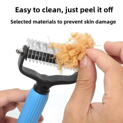 Pawthantics Dual-Groom Pro all pets detangling brush