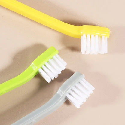 Dual-Headed Toothbrushes for Pets, Multi-Pack
