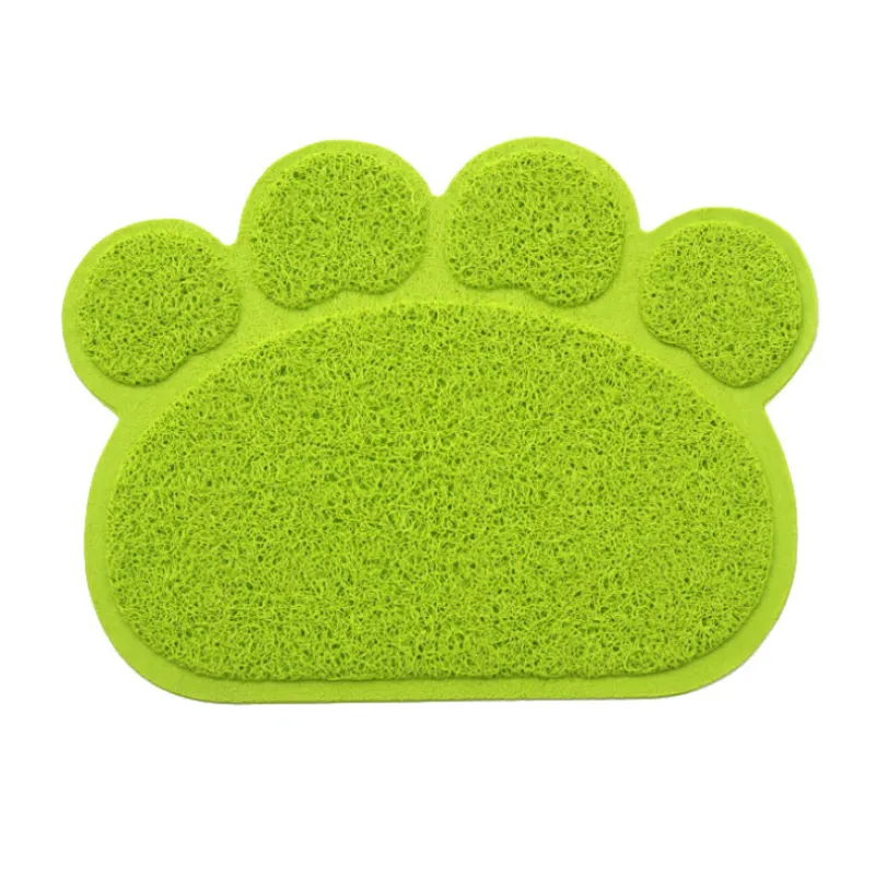 Paw-Shaped Cat Litter Mat for Clean Floors and Less Mess