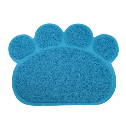 Paw-Shaped Cat Litter Mat for Clean Floors and Less Mess