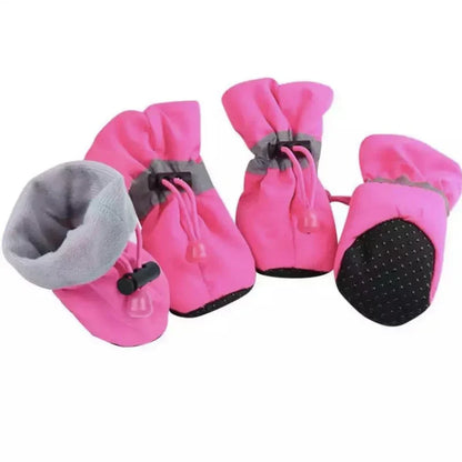 Dog Paw Shoes for Winter