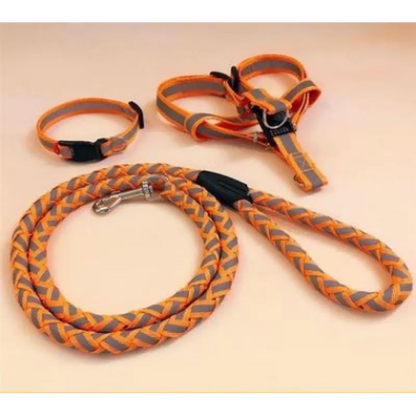 Reflective Dog Harness with Leash