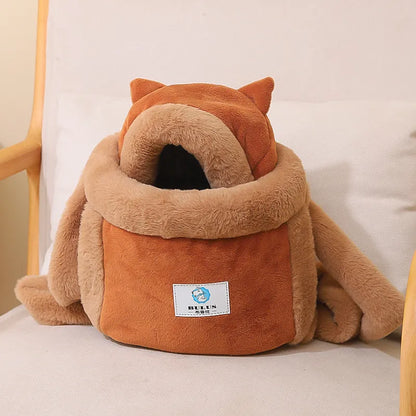 Plush Cat Carrier Strap – Comfortable and Cute Design
