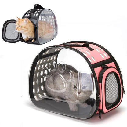 Pet Carrier - Portable Pet Box with Viewing Window
