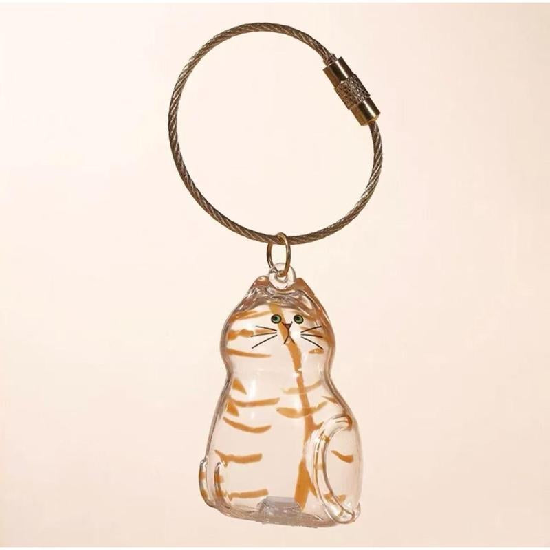 Forever Paw Pet Hair Keepsake Capsule Keychain 6 Pack