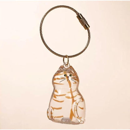 Forever Paw Pet Hair Keepsake Capsule Keychain 6 Pack