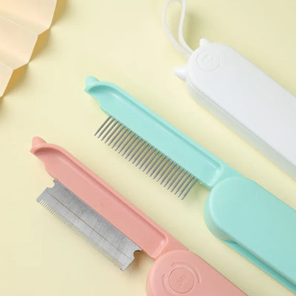 Electric Detangling Brush for Cats and Dogs