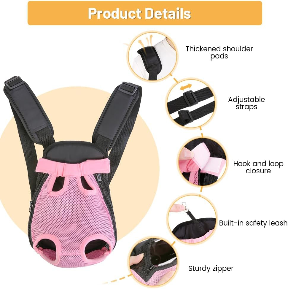 PawPack Front-Facing Cat & small dog Backpack