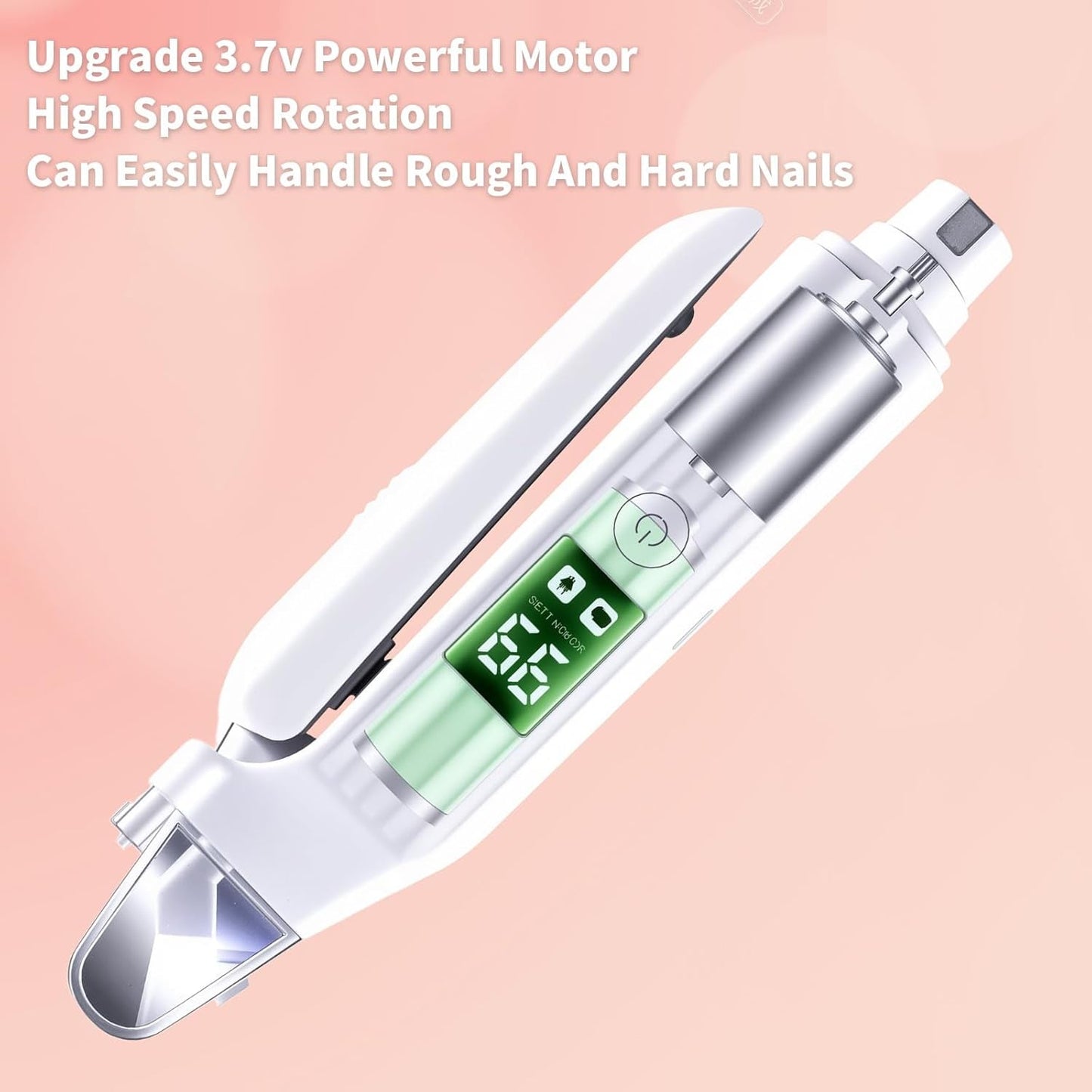 GlowTrim 3-in-1 LED Nail Clippers with Grinder for Cats & Dogs