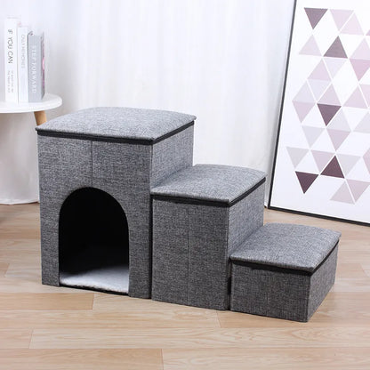 Pet Stairs and Ramp - Stable and Foldable, for Dogs and Cats