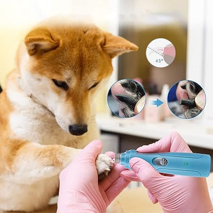 Electric Nail Grinder for Pets with USB Rechargeable Feature
