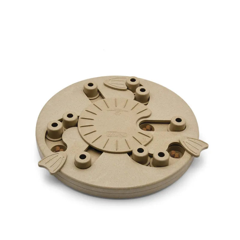 Interactive Dog Toy – Intelligence Game with Sliding Compartments for Treats & Mental Stimulation