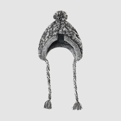 Stylish Dog Cap with Pom Pom – Warm Winter Hat for Small Dogs