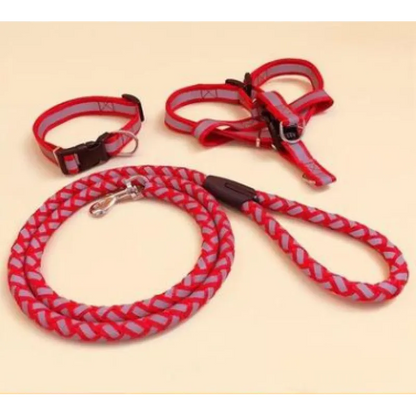 Reflective Dog Harness with Leash