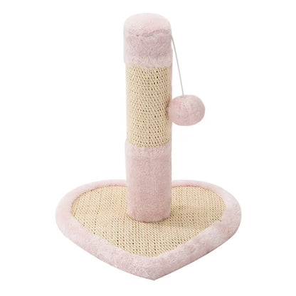 Heart-Shaped or Star-Shaped Cat Tree with Toys