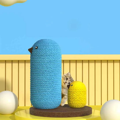 Cat Toys Bird or Mushroom-Shaped Cat Tree - Interactive Play Station for Cats