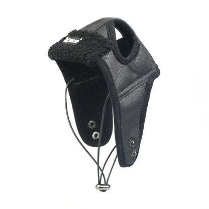 Winter Leather Ear Muffs with Soft Lining