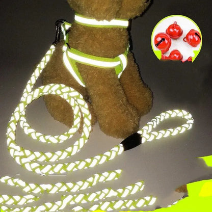 Reflective Dog Harness with Leash