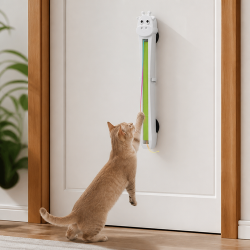 Automatic Cat Teaser Toy for Interactive & Independent Play