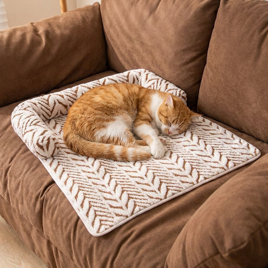 Ultra-Soft orthopedic Non-Slip Cat Bed Mat