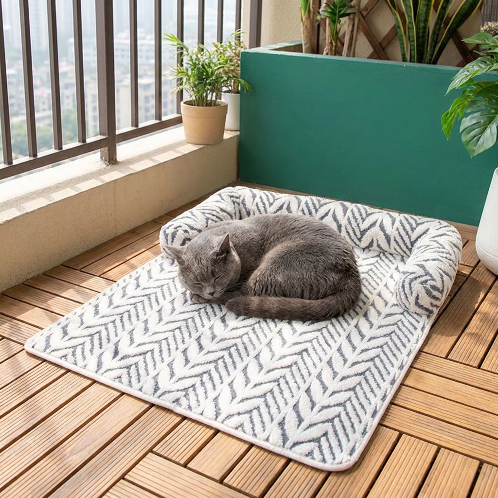 Ultra-Soft orthopedic Non-Slip Cat Bed Mat