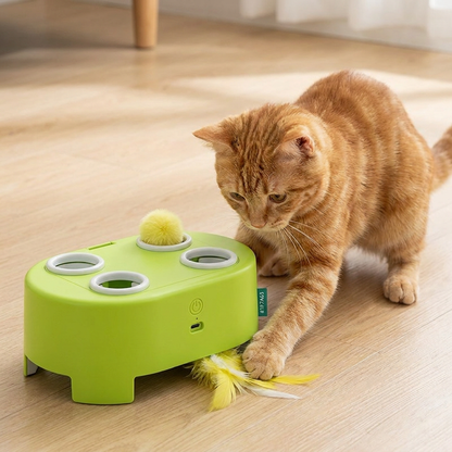 Automatic Feather Chase Toy for Cats
