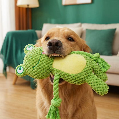 Cotton Rope Plush Dental Squeaky Dog Toy
